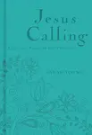 Jesus Calling, Teal Leathersoft, with Scripture References - Sarah Young