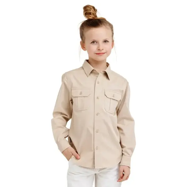 Bushman Dětská košile Malinalco, béžová 152