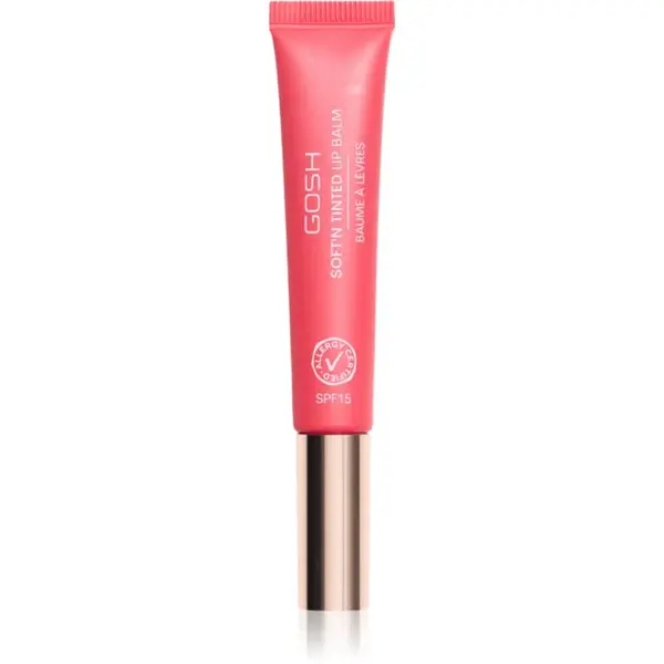 GOSH COPENHAGEN Soft`n Tinted tónující balzám na rty SPF 15 odstín 008 Cherry Soda 8 ml