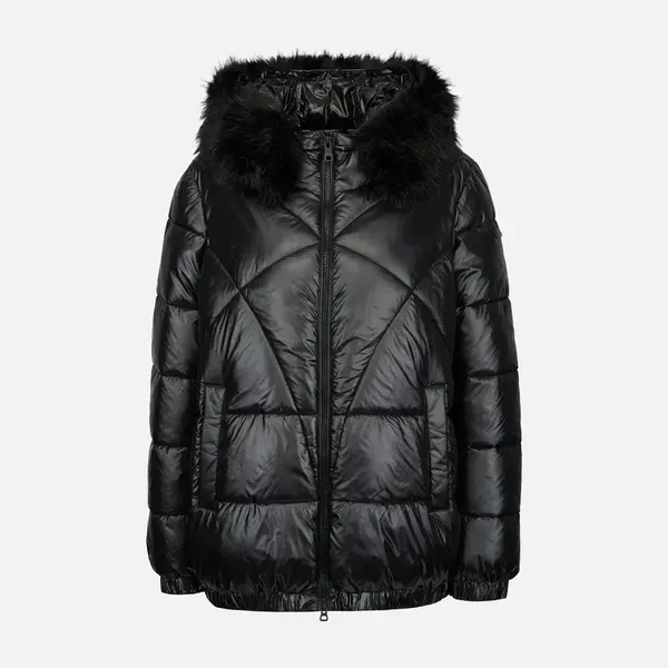 Černá dámská péřová bunda Geox Backsie