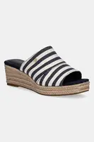 Pantofle Tommy Hilfiger NAUTICAL STRIPES ESPADRILLE MULE