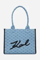 Kabelka Karl Lagerfeld modrá barva, A2W30193