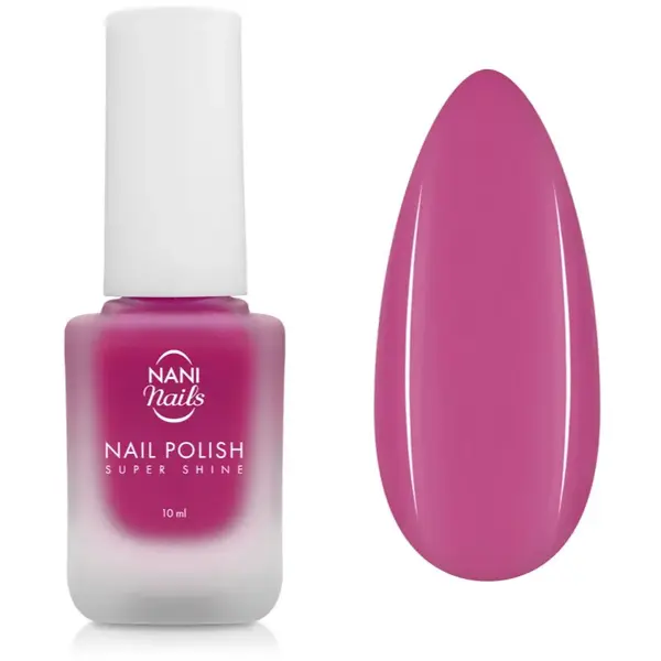 NaniNails NANI Super Shine dlouhotrvající lak na nehty odstín Raspberry Sorbet 10 ml