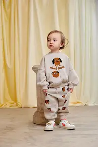 Mini Rodini Detská bavlnená mikina Mini Rodini Doggies