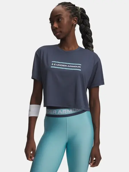 Dámské triko Under Armour Tech Branded Crop