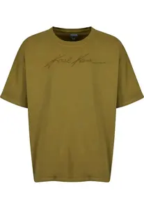 Karl Kani Tričko  olivová