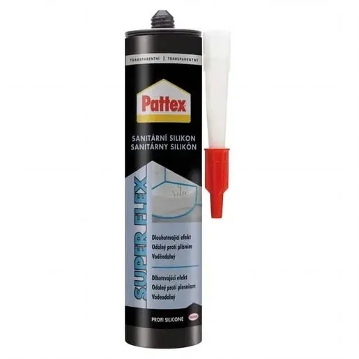 Silikón Pattex PS 9 transparent 280 ml PS9