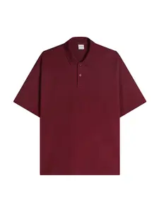 Bershka Tričko 'INTERLOCK'  burgundská