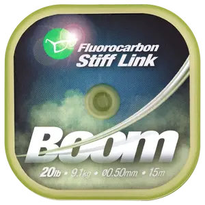 Korda fluorocarbon stiff link boom 15 m - 0,50 mm 20 lb