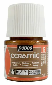 Barva na keramiku Ceramic 45ml – 15 zlatá