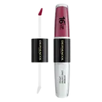 Dermacol Dlouhotrvající dvoufázová barva na rty a lesk 16H Lip Colour (Extreme Long-Lasting Lipstick) 4 + 4 ml 22