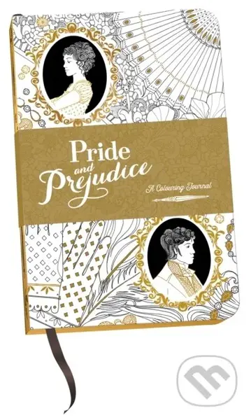 Pride and Prejudice: A Colouring Journal - Chellie Carroll - kniha z kategorie Zdraví a životní styl