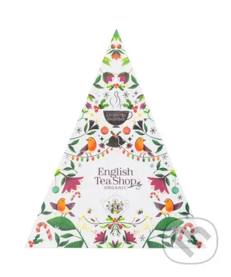 ADVENT CALENDAR WHITE TRIANGULAR
