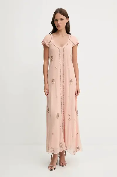 Šaty Hoss Intropia oranžová barva, maxi, 8229124