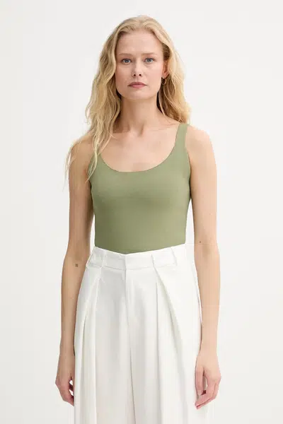 Top Karl Lagerfeld zelená barva, A2W18017