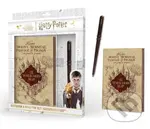Harry Potter Zápisník A5 s hůlkou Pobertův plánek