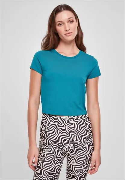 Dámský strečový dres Cropped Tee akvarel