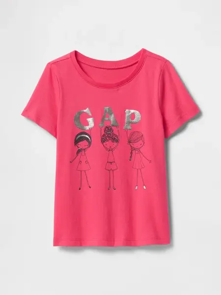 GAP Baby tričko s logem - Holky