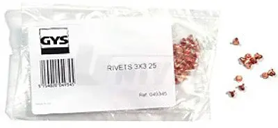 GYS France Navařovací vytahovací hřeby O  3 x 3,25 GYS 049345 sada 100ks