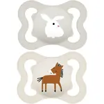 MAM Air 0+ months cumlík Grey/ Beige 2 ks