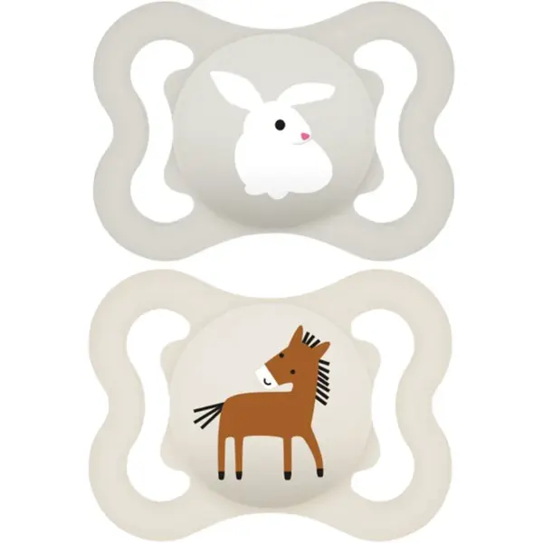 MAM Air 0+ months cumlík Grey/ Beige 2 ks