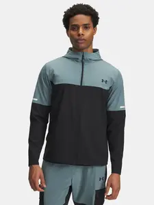 Men's Under Armour UA Tech Utility Woven Jacket Jckt-BLK - Mens