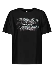 ONLY PLAY Tričko 'Joha'  čierna