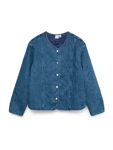 VERO MODA Prechodná bunda 'VMERA'  modrá denim