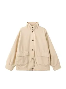 MANGO Prechodná bunda 'Eugenie'  béžová