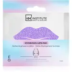 IDC Institute Glitter Lip Purple hydrogelová maska na rty 1 ks