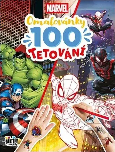 Omalovánky a 100 tetování: Marvel