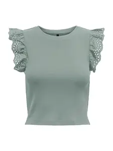 ONLY Top 'ONLMATHILDA'  pastelovo zelená