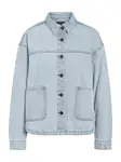 Noisy may Prechodná bunda 'NMKettie'  modrá denim