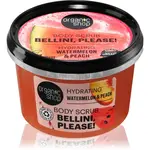 Organic Shop Bellini, please! hydratačný telový peeling vône vodný melón & broskyňa 250 ml