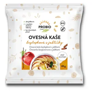 PROBIO Kaše ovesná s jablíčky bezlepková BIO 65 g