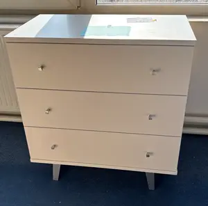 Komoda Malmo SS - Bílá