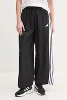 Tepláky adidas Essentials dámské, černá barva, s aplikací, JE1306