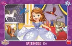 Puzzle Sofia první 15 dílků deskové