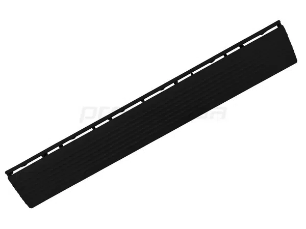 Nájezd k modulárním dlaždicím, 38 x 5,9 x 1,8 cm, samec, tmavě šedá, plast – Procarosa Barva: černá, Provedení: samec