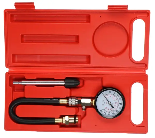 Sada pro testování komprese benzín. motorů MECHANIC ENGINE TESTER 3, 0-20bar, 3ks SIXTOL