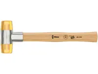 Wera 000010 Vyklepávací palička 100 - 2. Hlavy z Cellidoru. Jasanová rukojeť 265 mm