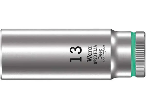 Wera 004510 Nástrčná hlavice Zyklop 1/4" 6hran 13 mm typ 8790 HMA - hluboká