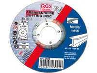 BGS Technic BGS 3922 Brusný kotouč na kov 115 x 2,5 x 22,2 mm, typ 42