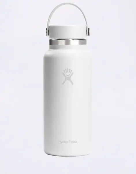 Hydro Flask Wide Mouth Cap (946 ml) White