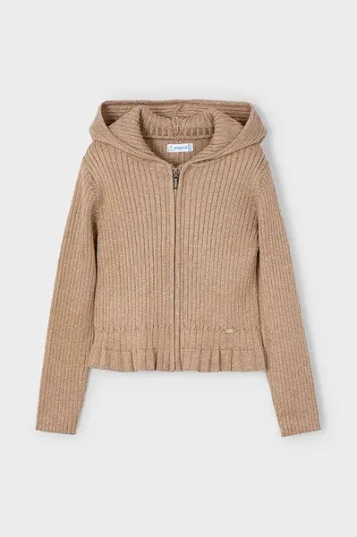 Dětský svetr Mayoral hnědá barva, 3365