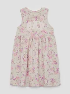 GAP Dětské šaty s logem - Holky