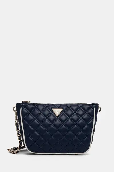 Kabelka Guess CRUISE tmavomodrá barva, HWQG96 49170