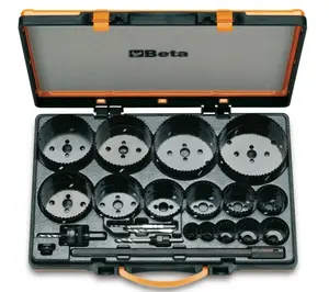 Beta tools Sada pil na otvory a příslušenství pro průmyslové použití