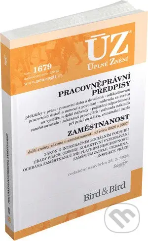 ÚZ 1679 pracovněprávní předpisy, zaměstnanost - kniha z kategorie Pracovní právo
