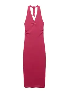 Pull&Bear Šaty  farba lesného ovocia